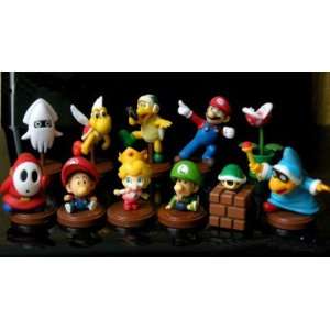   Mario Yoshi Luigi Goomba Brother 13 Figures Set Baby Toys & Games