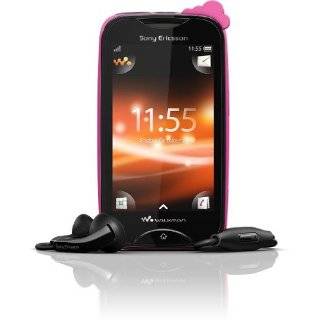 Sony Ericsson Mix Walkman Black with Pink Cloud and Champagne Bands US 
