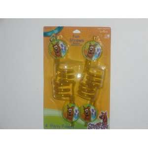  Scooby Doo Party Favors FUN Straws Toys & Games