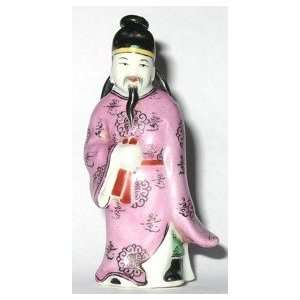  Wise Man ~ Character Porcelain Snuff Bottle