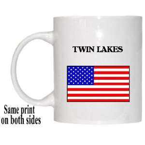  US Flag   Twin Lakes, Colorado (CO) Mug 