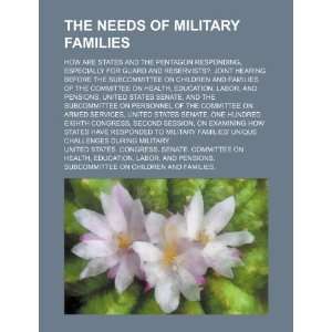  The needs of military families how are states and the Pentagon 
