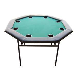  48 inch Octagon Poker Table w/ Folding Legs Sports 