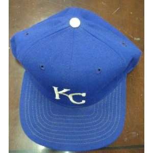  Kansas City Royals 1980s Game Worn Cap   Hat 7.5   Mens 