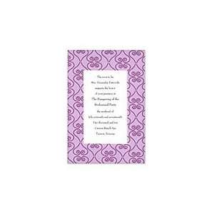   Chain of Hearts Invitation Wedding Invitations