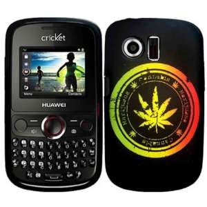  Weed Plant TPU Case Cover for Huawei Pinnacle Pillar M615 