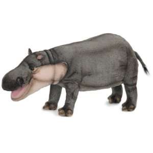  Hansa Hippopotamus Stuffed Plush Animal, Standing   Small 
