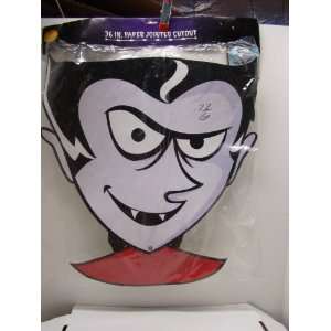  36 IN. PAPER JOINTED DRACULA CUTOUT 