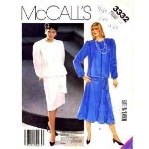  McCalls 3332 Pullover Top and Skirts Size 18   Bust 40 