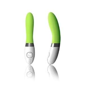 y2Massager Liv Lime Green Premium LELO Vibrator with Lubricant Sample