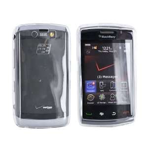    For Blackberry Storm 2 Crystal Silicone Case Clear Electronics