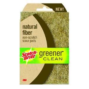  3M Scotch Brite® Greener Clean Natural Fiber Non Scratch 