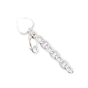  Sterling Silver Fancy Link Bracelet QG1474 7.25 Jewelry
