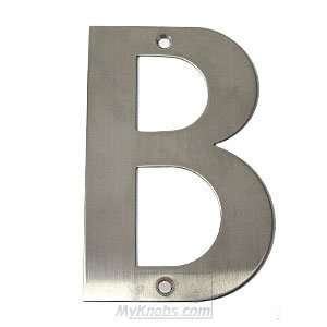   hardware   house numbers stainless steel letter b