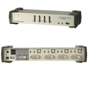  4 Port Dual Link DVI USB KVMP Electronics