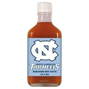  North Carolina Tar Heels Hot Sauce 6.6oz Habenero Flask 