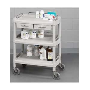RELIUS SOLUTIONS Mobile Polymer Utility Table  Industrial 
