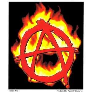  Burning Anarchy Symbol