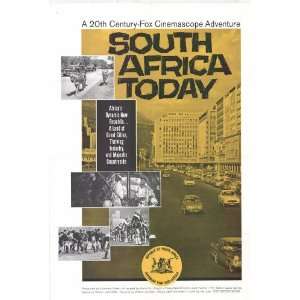  South Africa Today Movie Poster (11 x 17 Inches   28cm x 