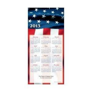  DC6075    Patriotic Z Fold Calendar