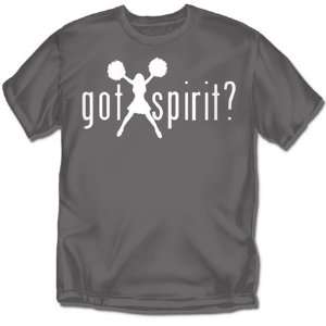  Cheerleading   Got Spirit (Gray) T Shirt Sports 