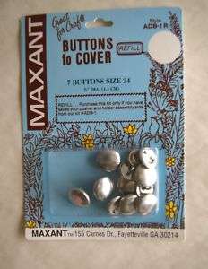 Cover Button Kit REFILL Lot of 6 Packs  