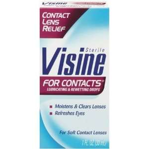  Visine For Contacts Bottle 1 Ounce Health & Personal 