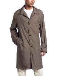 Faconnable Mens Packable Travel Trench Coat