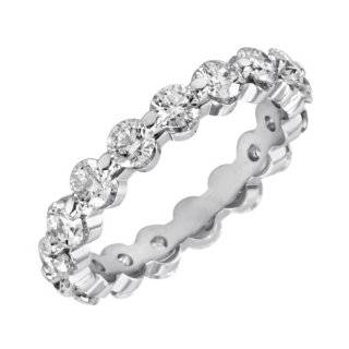    Prong Diamond Eternity Band (3 cttw, H I Color, SI2 Clarity), Size 4