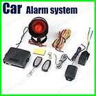   Vehicle Burglar Alarm Protection Security System with 2 Remote Control