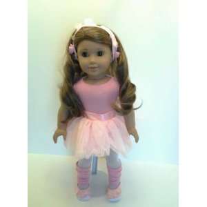  Pink Ballerina Costume, Complete Outfit with Ballet Shoes 