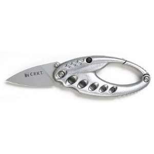 Columbia River Sonic Silver Lumabiner™ Carabiner Carry Knife and LED 