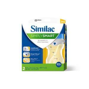  Similac SimplySmart 2 Count Bottles, 4 Ounce Baby