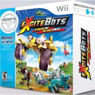 Wii ExciteBots Trick Racing Game Disk