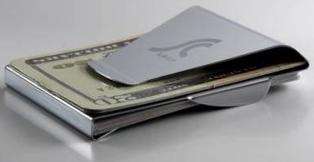   Double Sided Money Clip Credit Card Money Holder ~ US SELLER  