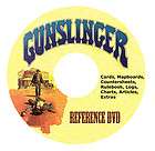 avalon hill gunslinger board game reference dvd western shootout old