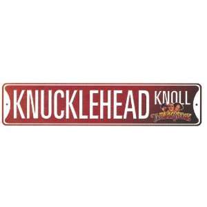  Three Stooges Street Sign   Collector Series   KNUCKLEHEAD 