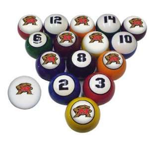  Maryland Complete Set Billiard Balls