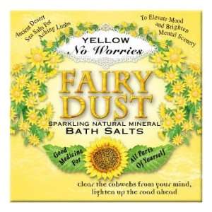 Fairy Dust Mineral Bath Salts   Yellow