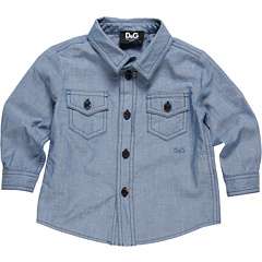 Junior Long Sleeve Button Up Denim Shirt (Infant)    