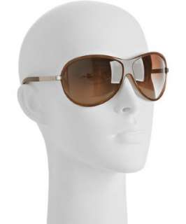 Christian Dior amber iridescent Diorissime aviator sunglasses 