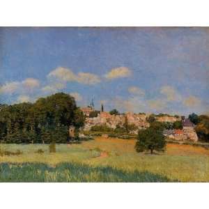 FRAMED oil paintings   Alfred Sisley   24 x 18 inches   View of St 