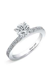 Bony Levy Bridal Channel Set Diamond Semi Mount Ring ( 