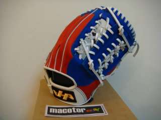 HATAKEYAMA Pro 12 Infield Baseball Glove Blue Red RHT  