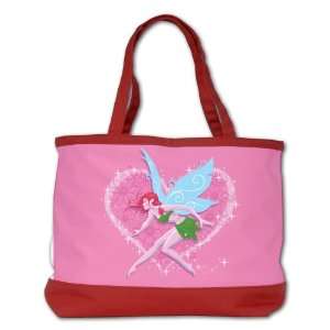   Shoulder Bag Purse (2 Sided) Red Fairy Princess Love 