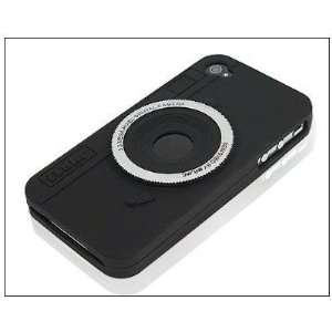  Cool Camera Design Silicone Case Cover for Apple iPhone 4 