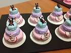 Miniature Wedding Cake w/ Groom & Bride   So details and Elegant (1 pc 