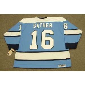  GLEN SATHER Pittsburgh Penguins 1970 CCM Vintage Throwback 