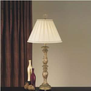   Villa Medici 1 Light Table Lamp in Artisan Gold