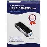 Super Talent 128GB USB3.0 RAIDDrive, Pocket SSD RAID Array   STU28GSRK 